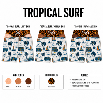 Bikini Bros Swim Trunks