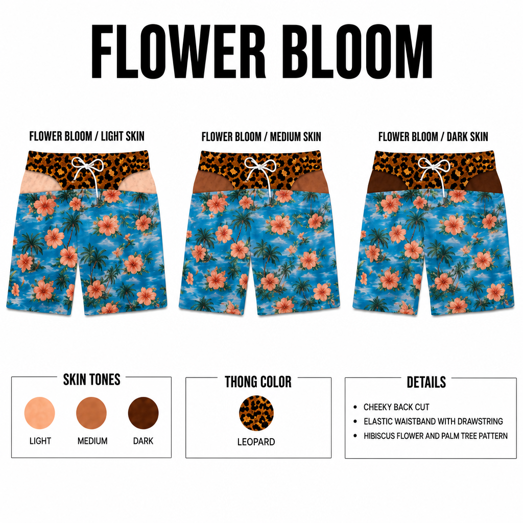 Bikini Bros Swim Trunks